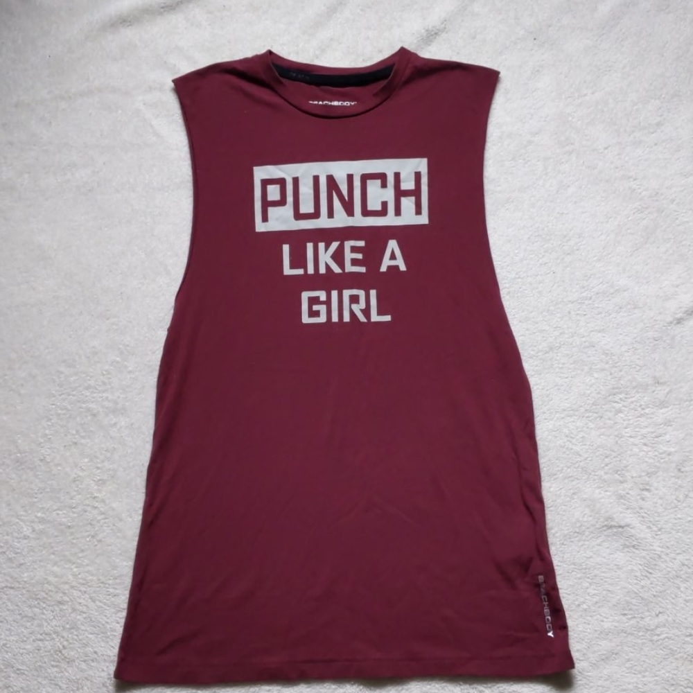 Sleeveless Cut Off Tank